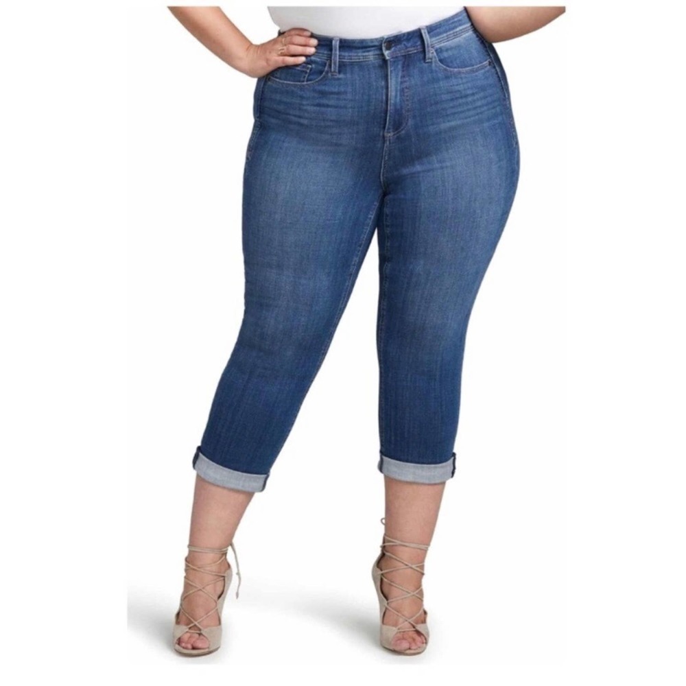 NYDJ Curve 360 shape crop jeans Size 26 curvy